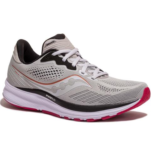 Saucony Ride 14 Women's Running Wide D Fog, Cherry S10651-55