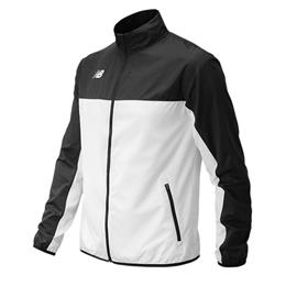 New Balance Men's Athletic Jacket Black, White TFMJ770BlkWht