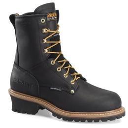 Carolina Elm 8" Steel Toe Insulated Waterproof Black Logger CA5823